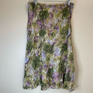 Kate Hill | Petite Size 8| Floral | Flowing| Boho|Peasant|lightweight | Midi